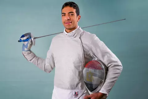 أحمد هشام يتوج ببرونزية بطولة العالم للسلاح